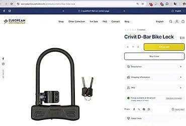 cepaci za drva: Crivit D-Bar Bike Lock – U-brava za bicikl - Masivna D/U konstrukcija na lalafo.rs — 6 cepaci za drva: Crivit D-Bar Bike Lock – U-brava za bicikl - Masivna D/U konstrukcija — 6