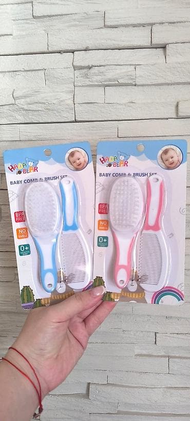Set za bebe i decu – negа i učenje - Hada Bear set za negu kose beba na lalafo.rs — 1 Set za bebe i decu – negа i učenje - Hada Bear set za negu kose beba — 1