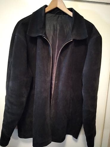 Leather jackets: Muška jakna prevrnuta koza crna bez unutrasnjeg punjenja,vel.XL, br at lalafo.rs — 3 Leather jackets: Muška jakna prevrnuta koza crna bez unutrasnjeg punjenja,vel.XL, br — 3