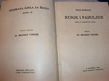 Fran Kurelac, RUNJE I PAHULJICE 1916 Izbor iz Kurelčevih djela na lalafo.rs — 3 Fran Kurelac, RUNJE I PAHULJICE 1916 Izbor iz Kurelčevih djela — 3