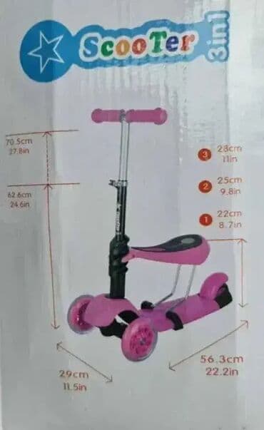 Trotineti, skejtbordovi i hoverbordovi: Trotinet za Decu - Trotinet 5u1 i 3u1 Bubamara 🛴🎨 Trotinet za decu je na lalafo.rs Trotineti, skejtbordovi i hoverbordovi: Trotinet za Decu - Trotinet 5u1 i 3u1 Bubamara 🛴🎨 Trotinet za decu je