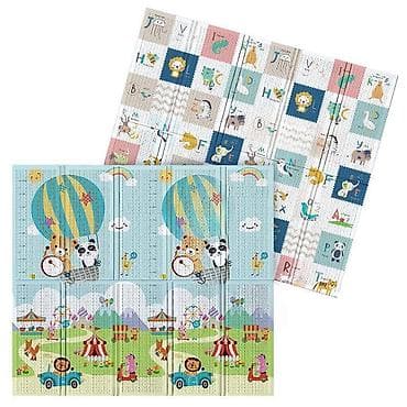 Dvoslojna dečja podloga za igru – obostrana - Materijal: mekani na lalafo.rs Dvoslojna dečja podloga za igru – obostrana - Materijal: mekani