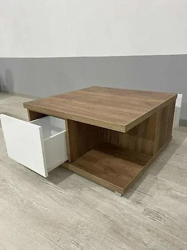 🪑 Klub sto 2F - Tamno Braon 🪑 📏 Dimenzije: 80 x 80 x 45 cm ✔️ na lalafo.rs — 5 🪑 Klub sto 2F - Tamno Braon 🪑 📏 Dimenzije: 80 x 80 x 45 cm ✔️ — 5
