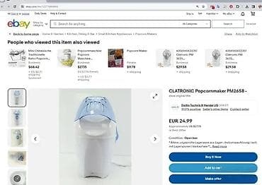 Electronics: Aparat za kokice Clatronic PM 2658 - Električni aparat za brzu at lalafo.rs — 3 Electronics: Aparat za kokice Clatronic PM 2658 - Električni aparat za brzu — 3