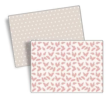 Dvoslojni podmetači za sto – set od 2 komada - Dvostrani dizajn na lalafo.rs Dvoslojni podmetači za sto – set od 2 komada - Dvostrani dizajn