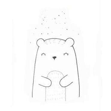 Minimalistički poster/print – Meda (crno-beli) - Dizajn: nežna na lalafo.rs Minimalistički poster/print – Meda (crno-beli) - Dizajn: nežna