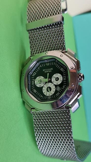 Bvlgari (Gerald Genta) hronograf ručni sat - Okruglo–oktagonalno na lalafo.rs — 3 Bvlgari (Gerald Genta) hronograf ručni sat - Okruglo–oktagonalno — 3