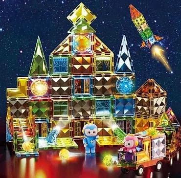 Svetleće 3D Magnetne Kocke od 124 Dela 🔮🧩 Magnetne fantastično at lalafo.rs — 2 Svetleće 3D Magnetne Kocke od 124 Dela 🔮🧩 Magnetne fantastično — 2