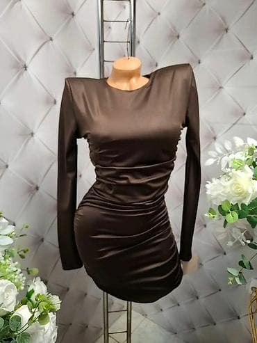 🔥Elegantna mini haljina sa dugim rukavima i naborima ❤️haljine 3500 at lalafo.rs — 3 🔥Elegantna mini haljina sa dugim rukavima i naborima ❤️haljine 3500 — 3