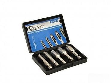 Tools & Equipment: Set izvlakača za slomljene šrafove 5 kom. GEKO Poljska at lalafo.rs — 2 Tools & Equipment: Set izvlakača za slomljene šrafove 5 kom. GEKO Poljska — 2