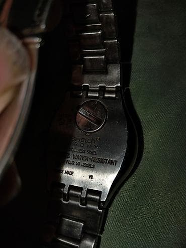 Swatch muški sat od nerđajućeg čelika vodootporan 4 Jewels,staklo je na lalafo.rs — 3 Swatch muški sat od nerđajućeg čelika vodootporan 4 Jewels,staklo je — 3