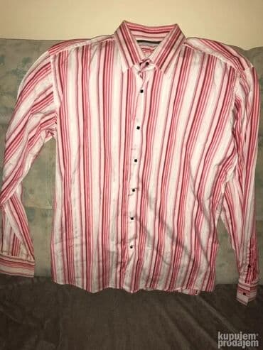 Košulja Na duge rukave, L, Karl Lagerfeld, bоја - Crvena, Pamuk na lalafo.rs Košulja Na duge rukave, L, Karl Lagerfeld, bоја - Crvena, Pamuk