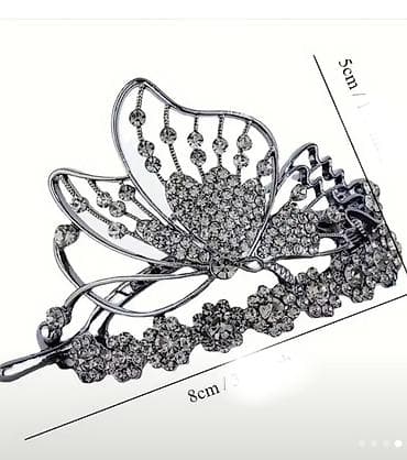 Hair accessories: PRELEPE ELEGANTNE ŠNALE ZA KOSU OD METALA SA CIRKONIMA U STILU at lalafo.rs — 3 Hair accessories: PRELEPE ELEGANTNE ŠNALE ZA KOSU OD METALA SA CIRKONIMA U STILU — 3