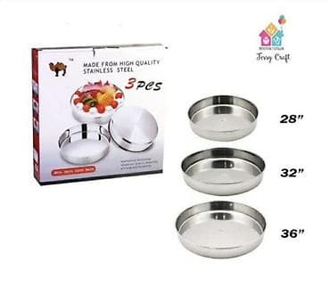 Set od 3 inox okrugle posude NOVO set od 3 visoko kvalitetne posude na lalafo.rs — 1 Set od 3 inox okrugle posude NOVO set od 3 visoko kvalitetne posude — 1