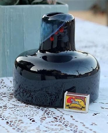 Antiques: Art Deco vaza Fat Lavas Mid Century West Germany 1,6kg! at lalafo.rs — 5 Antiques: Art Deco vaza Fat Lavas Mid Century West Germany 1,6kg! — 5