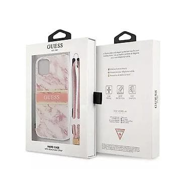 Maska Guess Marble Strap za iPhone 13 Pro 6.1 roze (GUHCP13LKMABPI) na lalafo.rs — 4 Maska Guess Marble Strap za iPhone 13 Pro 6.1 roze (GUHCP13LKMABPI) — 4