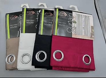 Zavese sa karikama – dimenzije 140 x 260 cm (na jednoj fotografiji na lalafo.rs — 4 Zavese sa karikama – dimenzije 140 x 260 cm (na jednoj fotografiji — 4