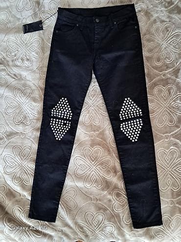 Ženske pantalone – više modela i boja - Plave farmerke: srednje plav na lalafo.rs — 4 Ženske pantalone – više modela i boja - Plave farmerke: srednje plav — 4