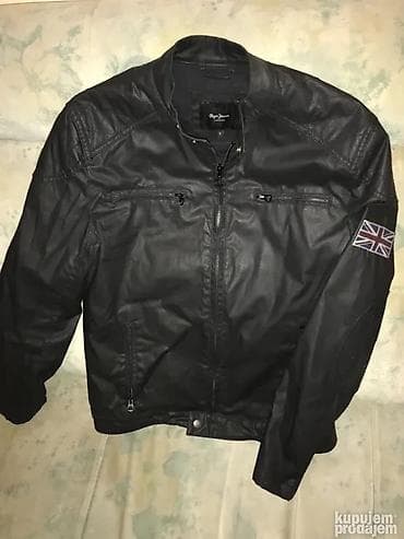 Original Pepe jeans London jakna M CRNA 100% Cotton / Polyester Kao na lalafo.rs — 1 Original Pepe jeans London jakna M CRNA 100% Cotton / Polyester Kao — 1