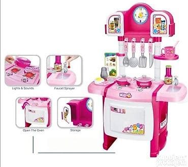 Kuhinja za devojčice sa pravim protokom vode 🍳💧 Fenomenalna kuhinja na lalafo.rs — 1 Kuhinja za devojčice sa pravim protokom vode 🍳💧 Fenomenalna kuhinja — 1