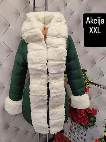 Jakna sa krznom .Cena 5200 din na lalafo.rs — 1 Jakna sa krznom .Cena 5200 din — 1