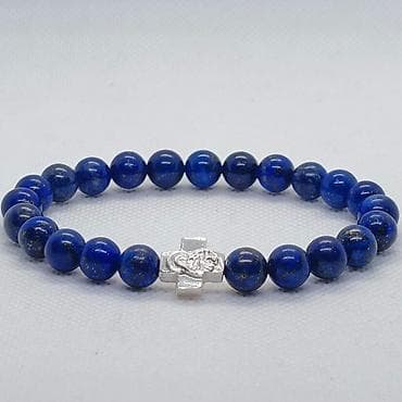 Personal Items: Brojanica lapis lazuli za ruku 8 mm je ručni rad napravljena od perli at lalafo.rs — 5 Personal Items: Brojanica lapis lazuli za ruku 8 mm je ručni rad napravljena od perli — 5