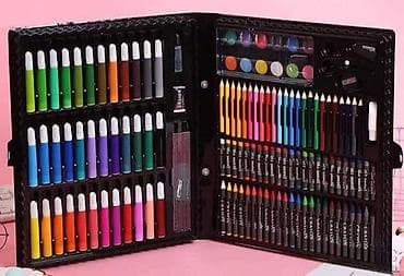 🎨 Set od 150 delova za bojenje i crtanje – Akcija Savršen set za male na lalafo.rs — 1 🎨 Set od 150 delova za bojenje i crtanje – Akcija Savršen set za male — 1