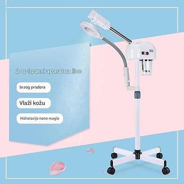 Other: 2-u-1 parni aparat za lice sa lupom Profesionalni stojeći uređaj za at lalafo.rs — 1 Other: 2-u-1 parni aparat za lice sa lupom Profesionalni stojeći uređaj za — 1