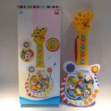 Muzička gitara za bebe 🎸 Savršen poklon za bebe i malu decu! 🎶 Mnoge na lalafo.rs Muzička gitara za bebe 🎸 Savršen poklon za bebe i malu decu! 🎶 Mnoge