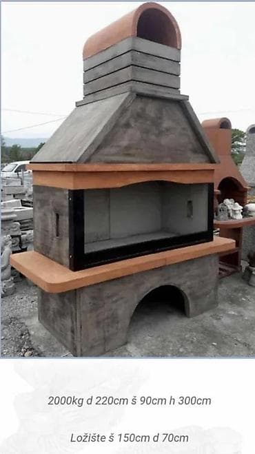 Pečenjara komplet sa ražnjem, montaža i prevoz do kupca 🍖 Sve slike su na lalafo.rs — 2 Pečenjara komplet sa ražnjem, montaža i prevoz do kupca 🍖 Sve slike su — 2
