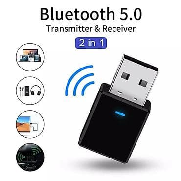 Bluetooth V5.0 USB Wireless Receiver Transmitters Audio Music na lalafo.rs Bluetooth V5.0 USB Wireless Receiver Transmitters Audio Music