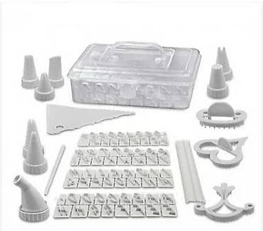 Set od 100 delova za ukrašavanje torti i kolača Vrhunski set za na lalafo.rs — 2 Set od 100 delova za ukrašavanje torti i kolača Vrhunski set za — 2