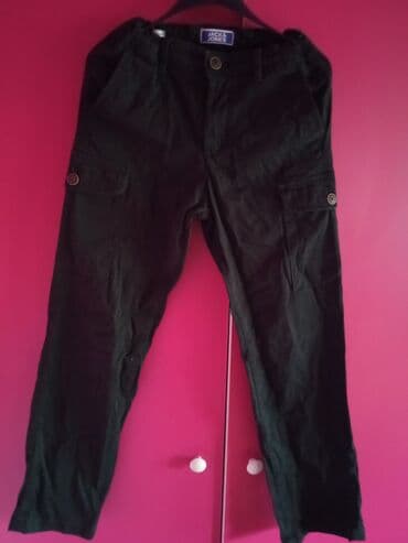 Pantalone: Džeparice, 146-152, bоја - Crna na lalafo.rs Pantalone: Džeparice, 146-152, bоја - Crna