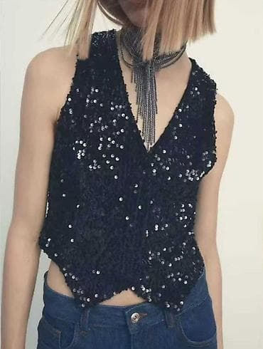 💫Šljokičasti prsluk/top bez rukava
✅Cena 2400 din na lalafo.rs — 1 💫Šljokičasti prsluk/top bez rukava
✅Cena 2400 din — 1