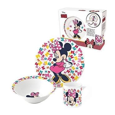 Disney Minnie Mouse dečiji set za obrok – 3 dela - Sadrži: tanjir na lalafo.rs Disney Minnie Mouse dečiji set za obrok – 3 dela - Sadrži: tanjir