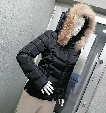 Ženska zimska jakna – crna, sa kapuljačom i raskošnim krznastim na lalafo.rs — 4 Ženska zimska jakna – crna, sa kapuljačom i raskošnim krznastim — 4