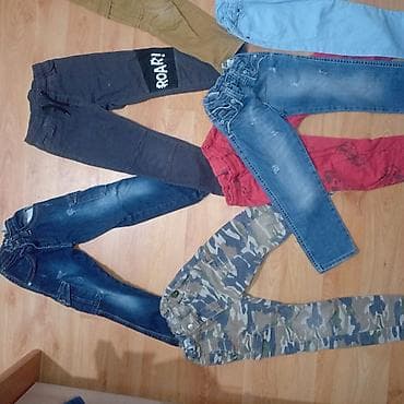 Paket dečijih pantalona – razni modeli i boje - Više komada u paketu at lalafo.rs — 4 Paket dečijih pantalona – razni modeli i boje - Više komada u paketu — 4