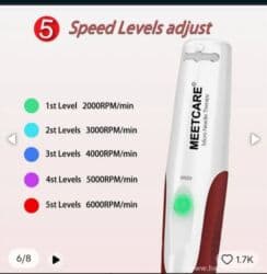 Facial Care Appliances: Derma pen aparat,5nivoa rada,uz aparat se dobija 5iglica-ketridza,USB at lalafo.rs — 3 Facial Care Appliances: Derma pen aparat,5nivoa rada,uz aparat se dobija 5iglica-ketridza,USB — 3