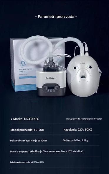 Dr. Oakes+ Facial SPA Atomizer – profesionalni uređaj za njegu lica sa na lalafo.rs — 10 Dr. Oakes+ Facial SPA Atomizer – profesionalni uređaj za njegu lica sa — 10