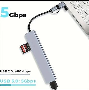 USB-C/USB-A 2‑u‑1 multifunkcionalni HUB/razvodnik Karakteristike: - at lalafo.rs — 4 USB-C/USB-A 2‑u‑1 multifunkcionalni HUB/razvodnik Karakteristike: - — 4