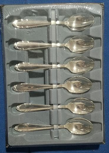 Set kašičica – 6 komada u poklon-kutiji - Materijal: nerđajući čelik na lalafo.rs Set kašičica – 6 komada u poklon-kutiji - Materijal: nerđajući čelik