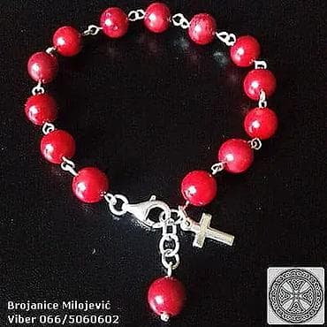 Personal Items: Boja: Crvena. Ručni rad: Da. Vrsta: Narukvica – brojanica. Materijal at lalafo.rs — 1 Personal Items: Boja: Crvena. Ručni rad: Da. Vrsta: Narukvica – brojanica. Materijal — 1
