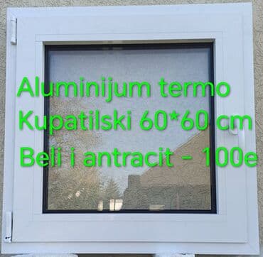 Aluminijumski termo prozori – više dimenzija i varijanti - Kupatilski na lalafo.rs Aluminijumski termo prozori – više dimenzija i varijanti - Kupatilski