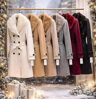 Ženski elegantni zimski kaput sa krznenom kragnom Gs - Klasičan na lalafo.rs Ženski elegantni zimski kaput sa krznenom kragnom Gs - Klasičan