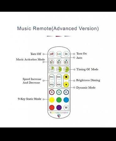 Bluetooth LED muzički Kontrolor dvostrukih izlaza za telefon. DC 5V na lalafo.rs Bluetooth LED muzički Kontrolor dvostrukih izlaza za telefon. DC 5V