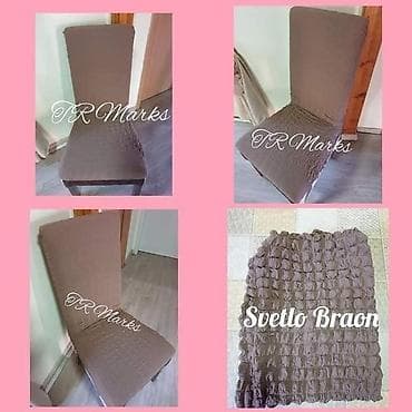 Rastegljiva navlaka za stolicu Cena seta 1990 din(6komada) na lalafo.rs — 2 Rastegljiva navlaka za stolicu Cena seta 1990 din(6komada) — 2