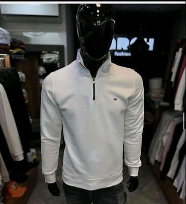 Duks, 2XL, XL, Tommy Hilfiger, bоја - Bela, Sa rajferšlusom na lalafo.rs Duks, 2XL, XL, Tommy Hilfiger, bоја - Bela, Sa rajferšlusom