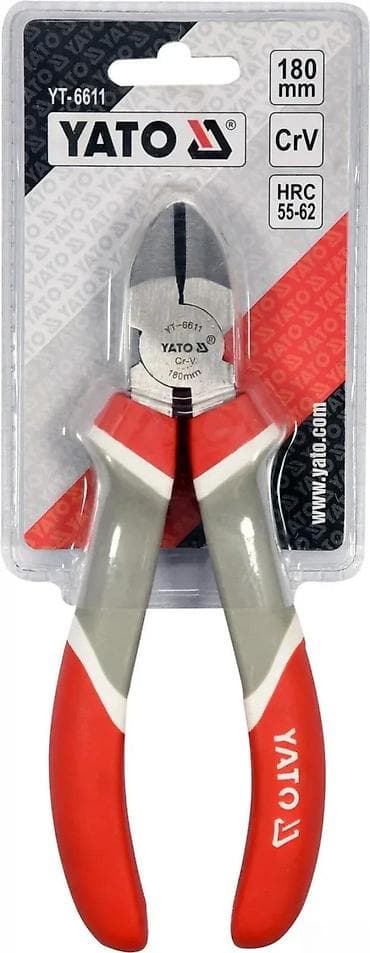 YATO bočne klešta za sečenje – model YT-6611 - Dužina: 180 mm - na lalafo.rs YATO bočne klešta za sečenje – model YT-6611 - Dužina: 180 mm -
