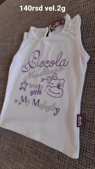 Bordo majica bez rukava za devojčice - Brend: Bordo - Veličina: 2A na lalafo.rs Bordo majica bez rukava za devojčice - Brend: Bordo - Veličina: 2A