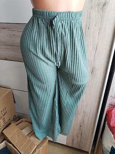 Uni veličina Do 2XL Cena 950 din Ženske pantalone širokih nogavica at lalafo.rs — 4 Uni veličina Do 2XL Cena 950 din Ženske pantalone širokih nogavica — 4